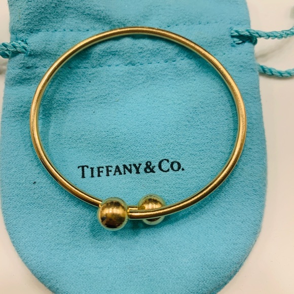 Tiffany & Co. | Jewelry | Tiffany Rose Gold Ballbypass Bracelet | Poshmark